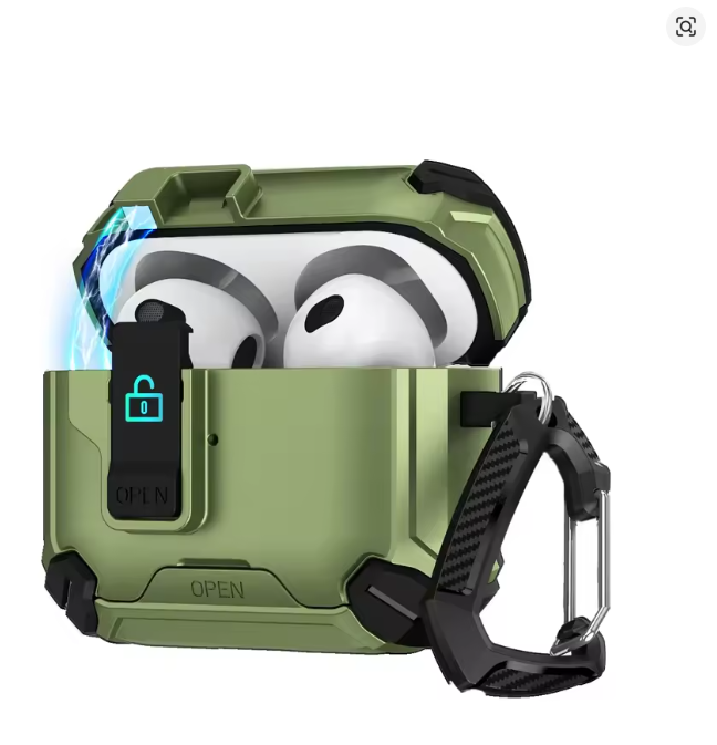 AirPods: Magnetic Earphone Case For AirPod 4 3 2 1 Pro 2 2nd Cover Creative Second-changing Bracket Anti-fall Headphone Coque