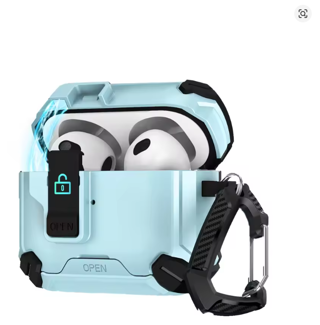 AirPods: Magnetic Earphone Case For AirPod 4 3 2 1 Pro 2 2nd Cover Creative Second-changing Bracket Anti-fall Headphone Coque