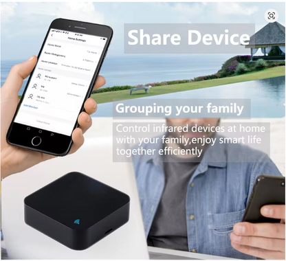 WiFi RF IR Remote Control 433MHz/315MHz For Smart Home Via SmartLife for Air Conditioner ALL TV Support Alexa, Google Home