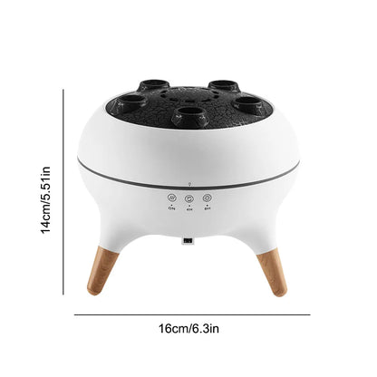 Dynamic Jellyfish Air Humidifier Essential Oil Diffuser with Colorful Night Lights Aromatherapy Diffuser for Home Bedroom Office