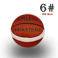 Silent Basketball Size 7#(29.5")6#/5# Dribbling Indoor Grooved Airless Foam Basketball Quiet Dribbling Training Silent Ball